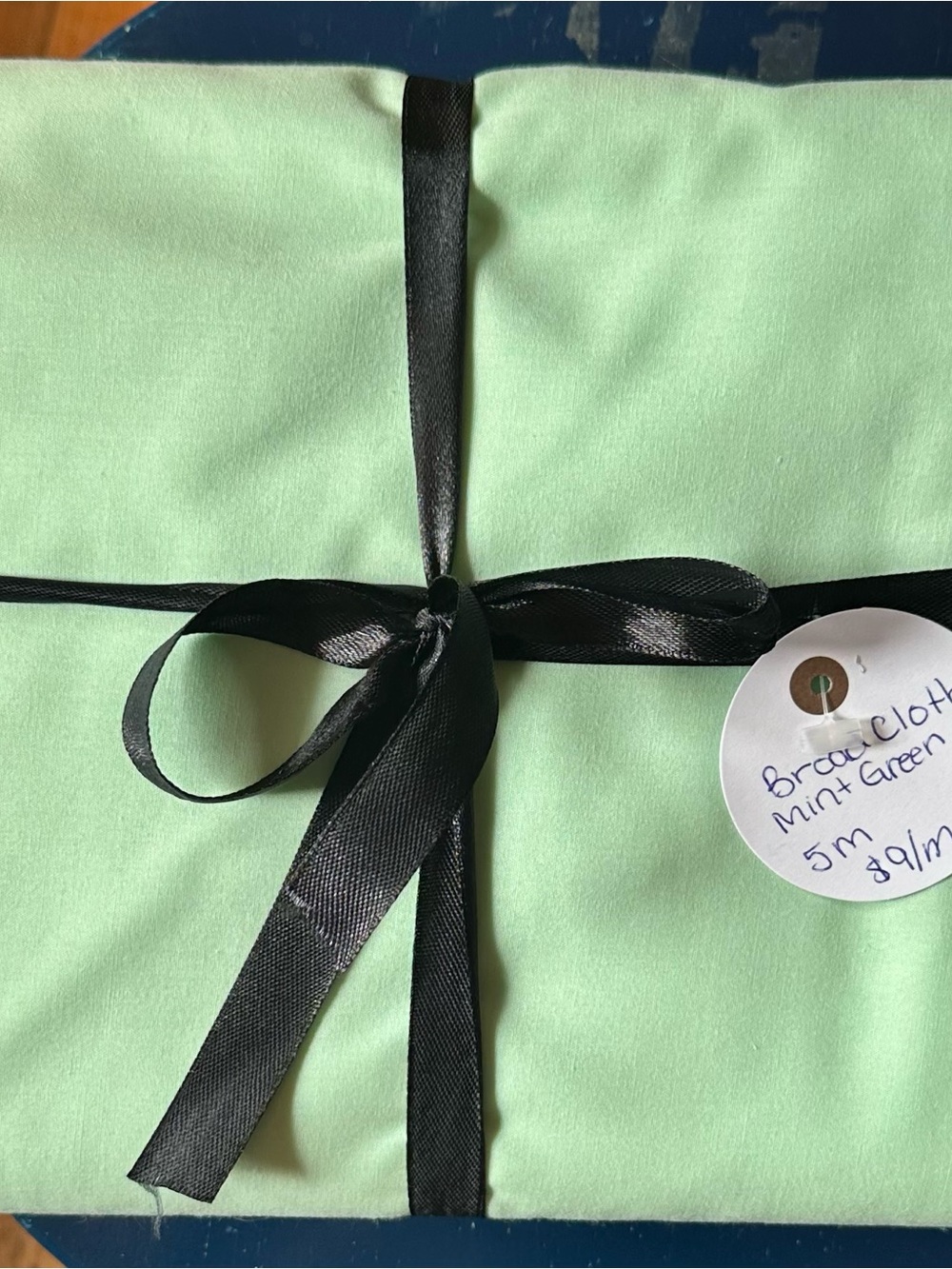 Mint Green Broadcloth fabric- 5 meters